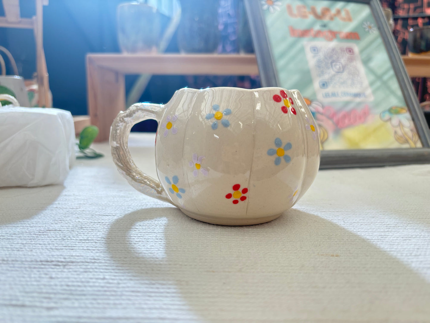 Tasse « Citrouille en fleur »