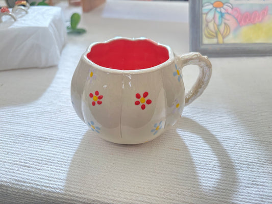 Tasse « Citrouille en fleur »