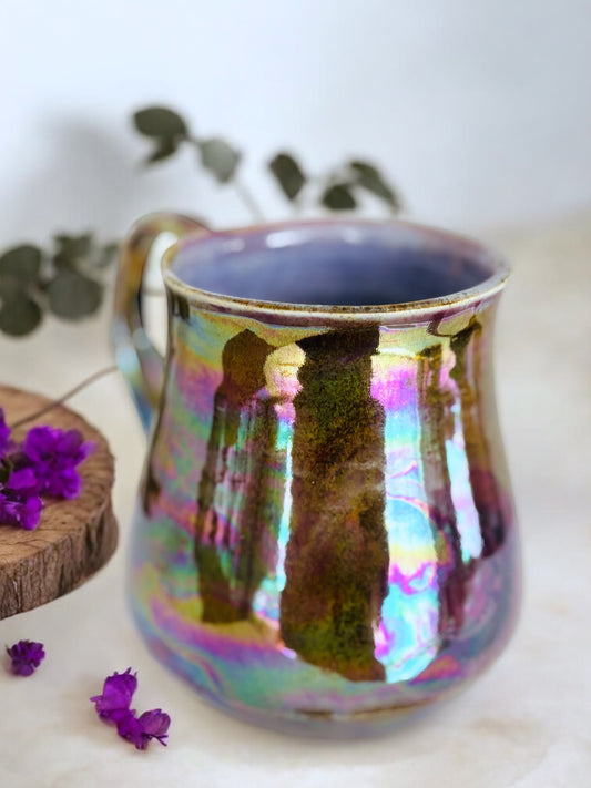 Tasse "Under the Moon" ,poterie faite main.